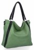 Torebka Damska Shopper Bag XL firmy Hernan HB0337 Jasno Zielona